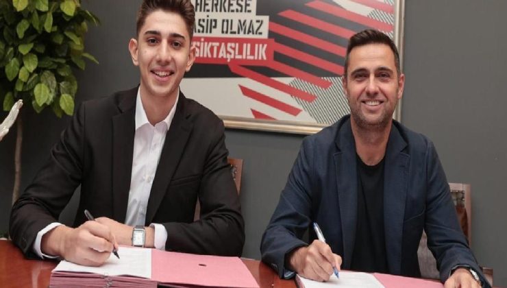 Beşiktaş’tan Demir Ege Tıknaz’a profesyonel sözleşme