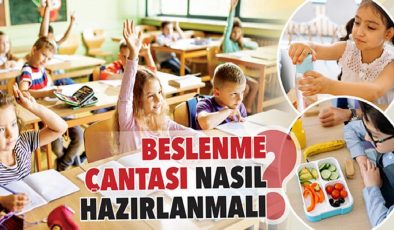 Beslenme çantası nasıl hazırlanmalı