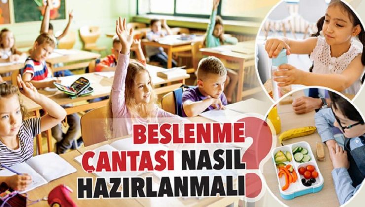 Beslenme çantası nasıl hazırlanmalı