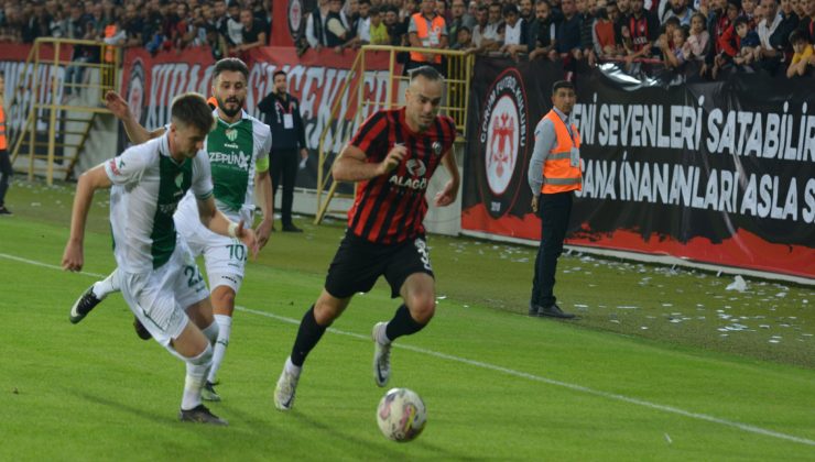 Çorum FK-Bursaspor maç sonucu: 2-1