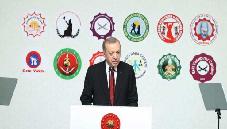 Cumhurbaşkanı Erdoğan: Alevi Bektaşi Kültür ve Cemevi Başkanlığı kuracağız