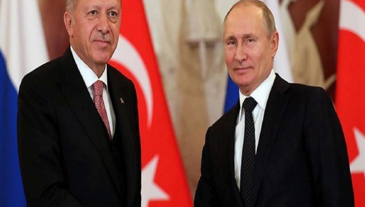 Cumhurbaşkanı Recep Tayyip Erdoğan, Putin ile görüştü