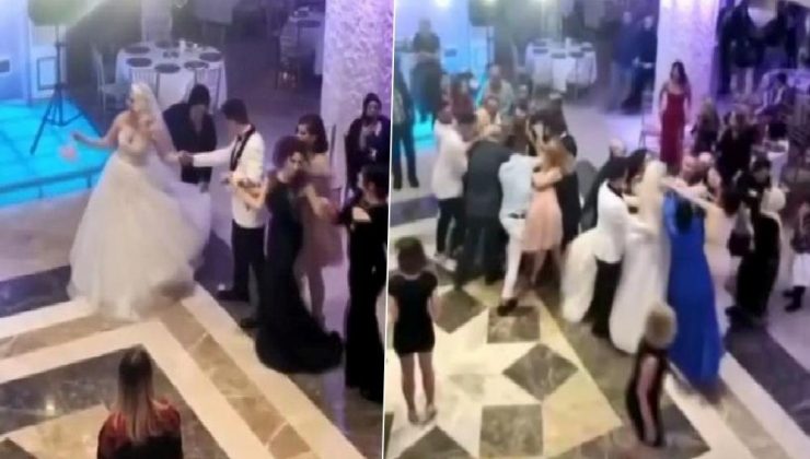 Düğünde istek parça kavgası: Gelin ve damat tarafı birbirine girdi