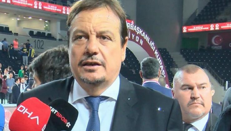 Ergin Ataman: Cumhurbaşkanlığı Kupası bizim için moral oldu