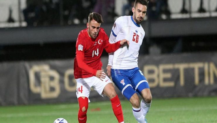 Faroe Adaları 2-1 Türkiye (Maçın özeti)