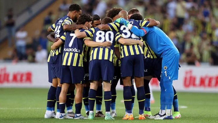 Fenerbahçe – Ümraniyespor maçının ilk 11’leri