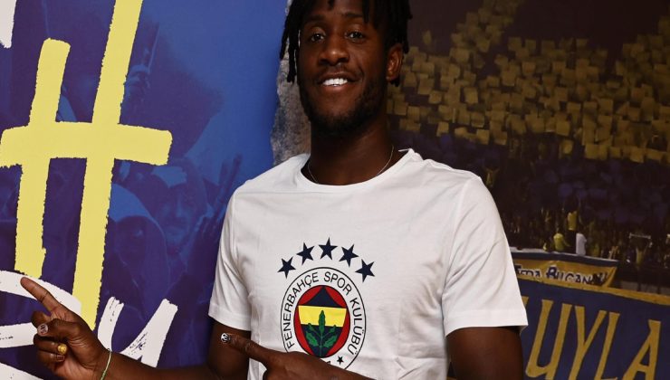 Fenerbahçe’nin yeni golcüsü Michy Batshuayi: Sabırsızlıkla takımım için gol atmayı bekliyorum