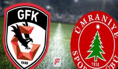 Gaziantep FK-Ümraniyespor maçı ne zaman, saat kaçta, hangi kanalda? (Muhtemel 11’ler)