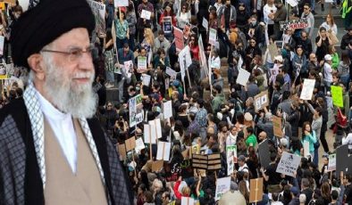 Hamaney protestolar için ABD ve İsrail’i suçladı