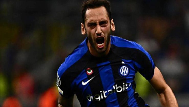 Inter, Barcelona’yı Hakan Çalhanoğlu’nun golüyle devirdi