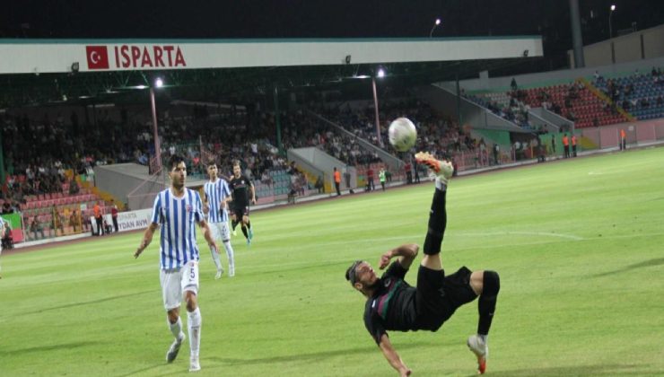 Isparta 32 Spor-Ankaraspor maç sonucu: 1-1