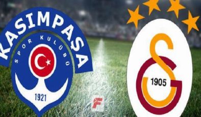 Kasımpaşa-Galatasaray maçı ne zaman, saat kaçta, hangi kanalda? (Muhtemel 11’ler)