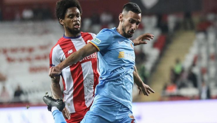 Kayserispor ile Antalyaspor 29. randevuda