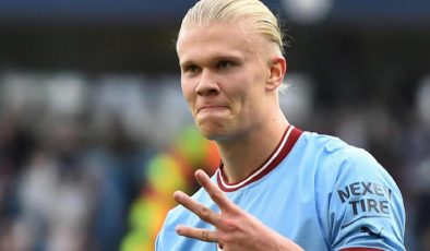 Manchester City’de Erling Haaland fırtınası hız kesmiyor! Efsaneleri şimdiden geçti