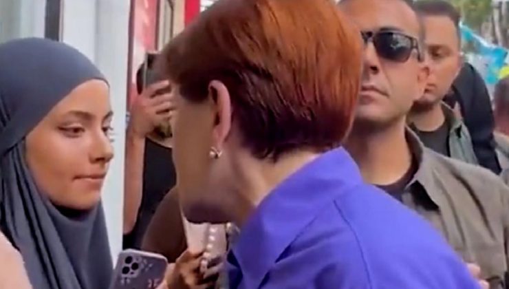 Meral Akşener, kendisine soru soran genç kıza azarlar gibi cevap verdi