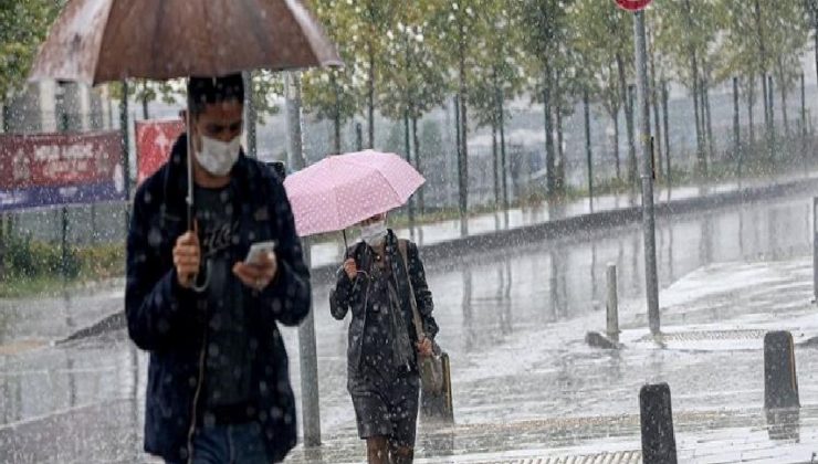 Meteorolojiden bazı iller için kuvvetli yağış ve fırtına uyarısı