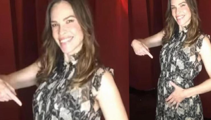 Oscar ödüllü oyuncu Hilary Swank, 48 yaşında ilk kez anne oluyor: İkizler yolda!