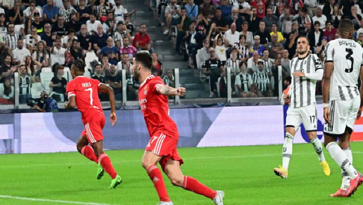 (ÖZET) Juventus-Benfica maç sonucu: 1-2