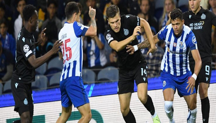 (ÖZET) Porto – Club Brugge maç sonucu: 0-4