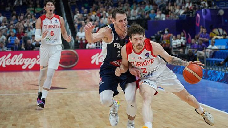 (ÖZET) Türkiye-Fransa basketbol maç sonucu: 86-87