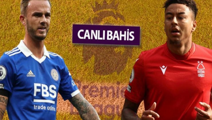 Premier Lig’de 9. maç gününü Leicester’da kapatıyoruz! Nottingham Forest’ın iddaa oranı…