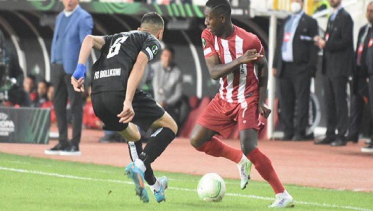 Sivasspor 3-4 Ballkani (Maçın özeti)