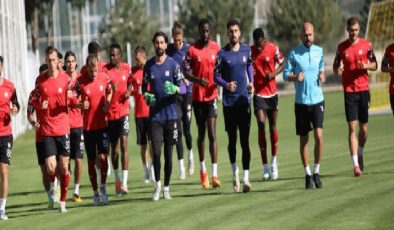 Sivasspor, İstanbulspor maçı hazırlıklarına başladı