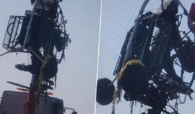 SON DAKİKA HABERİ: Mersin’deki polisevi saldırısında teröristlerin kullandığı paramotor bulundu