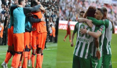 Süper Lig’de gol yemeyen takımlar zirvede! Konyaspor ve Başakşehir