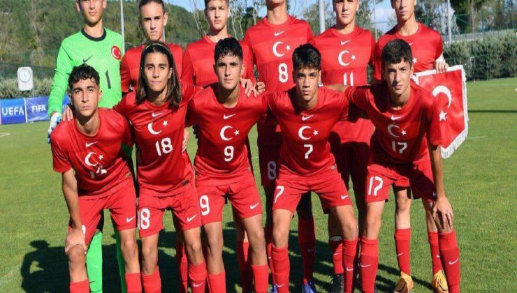 U15 Milli Takımı, Karadağ’ı 6-0’la geçti