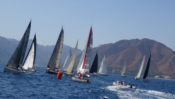 15. Channel Regatta Rodos-Marmaris Yelken yarışlarının ikinci günü tamamlandı