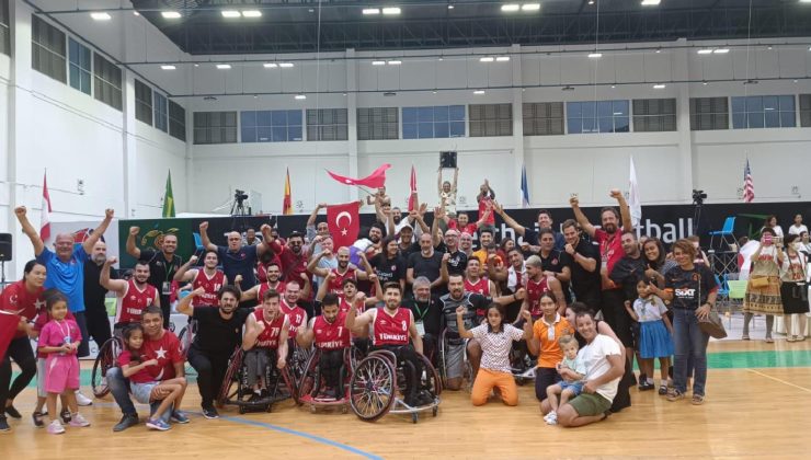 23 Yaş Altı Tekerlekli Sandalye Basketbol Milli Takımı dünya finalinde