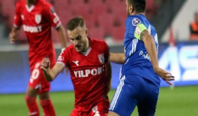 4 gollü maçta Samsunspor ile Boluspor yenişemedi