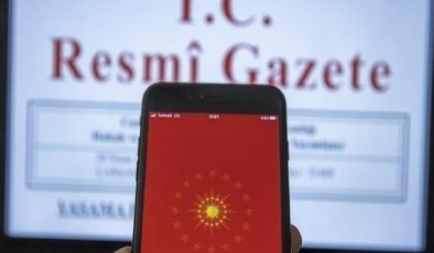 422 mülki idare amirinin görev yerlerinin değiştirildiği karar Resmi Gazete’de