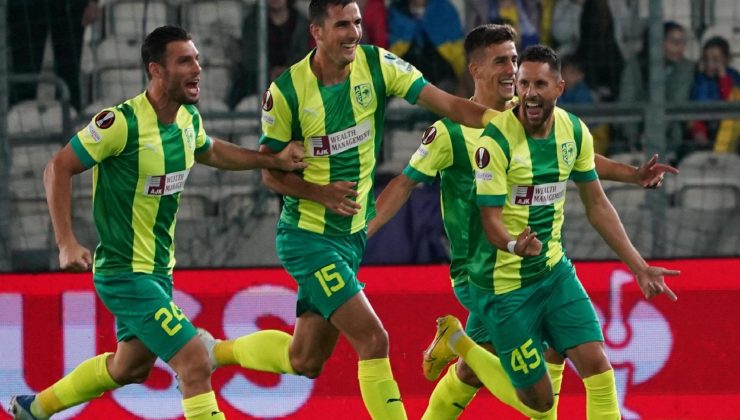 AEK Larnaka’dan Kiev’e şok: 0-1