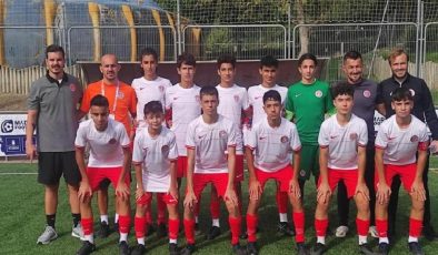 Antalyaspor U14 takımı Avrupa’da adından söz ettirdi