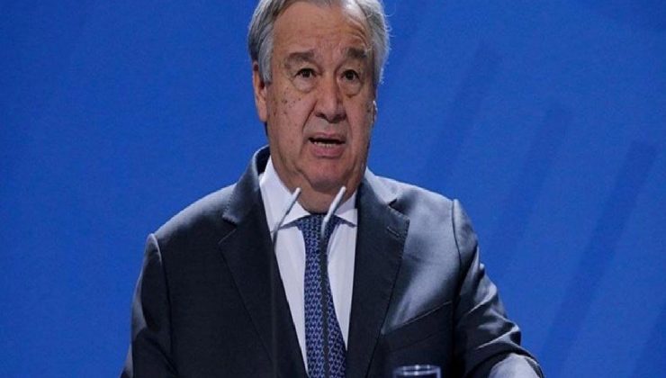 Antonio Guterres’ten Türkiye’ye başsağlığı mesajı