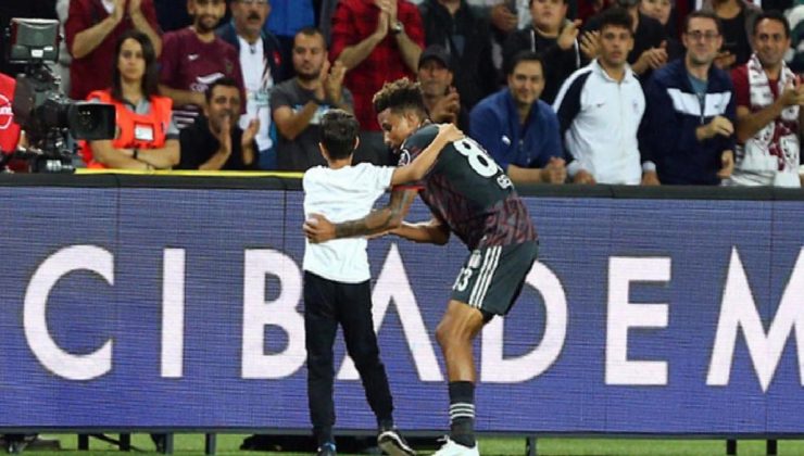 Atakaş Hatayspor – Beşiktaş maçında ilginç an