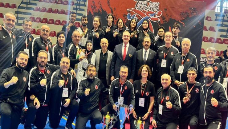 Avrupa Ümitler Taekwondo Şampiyonası’nda şampiyonuz