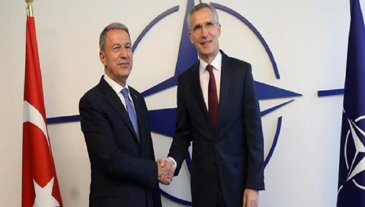 Bakan Akar, NATO Genel Sekreteri Stoltenberg ile görüştü