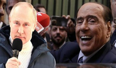 ‘Bana çok tatlı bir mektup gönderdi’… Putin ve Berlusconi dostluklarını tazeledi…