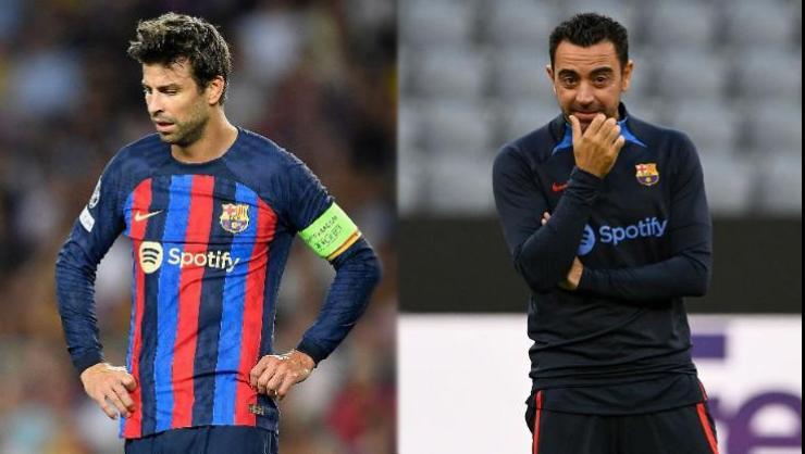 Barcelona’da Pique ve Xavi karşı karşıya geldi! Forma krizi