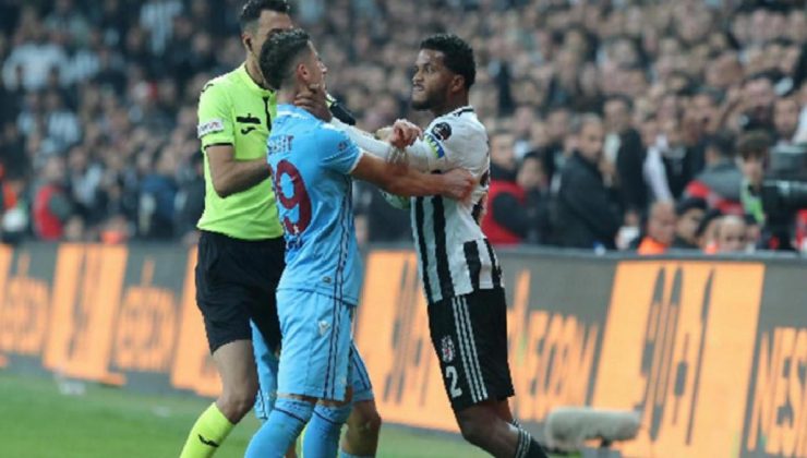 Beşiktaş-Trabzonspor maçında gergin anlar! Enis Bardhi, Rosier ve Uğurcan Çakır…