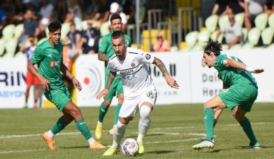 Bodrumspor-Manisa FK maç sonucu: 1-1