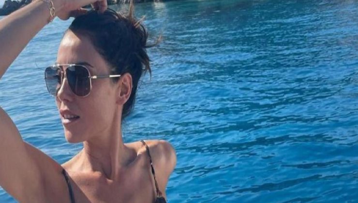 Cansu Dere’den bikinili paylaşım