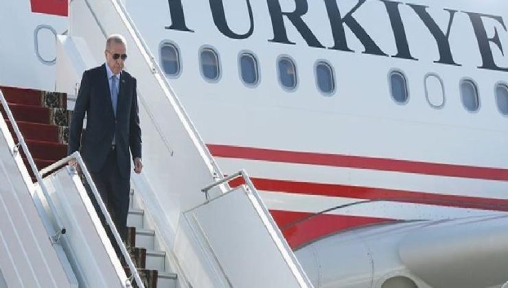 Cumhurbaşkanı Erdoğan Azerbaycan’a gitti