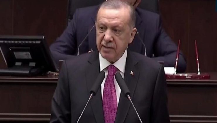 Cumhurbaşkanı Erdoğan grup toplantısında konuşuyor