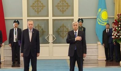 Cumhurbaşkanı Erdoğan Kazakistan’da