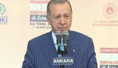 Cumhurbaşkanı Erdoğan: 2028’e kadar 500 bin konutun tamamını bitireceğiz