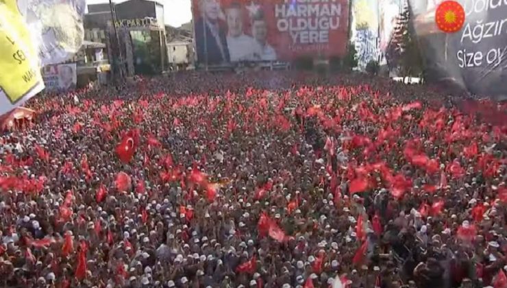 Cumhurbaşkanı Erdoğan’a Çorum’da coşkulu karşılama